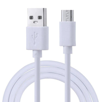 Essential charging cable for everyday device use at home - white Micro USB cable for reliable home charging