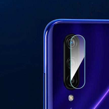 OnePlus 7 Camera Lens Protector, Transparent Tempered Glass Shield For Everyday Use clear camera lens protector on OnePlus 7 rear module