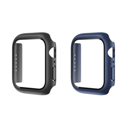 2-In-1 PC Frame And Tempered Glass Case For Apple Watch