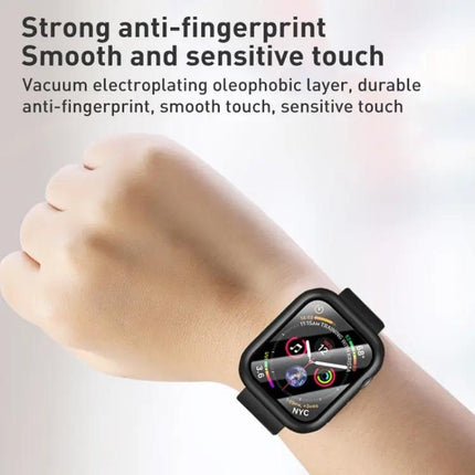 2-In-1 PC Frame And Tempered Glass Case For Apple Watch