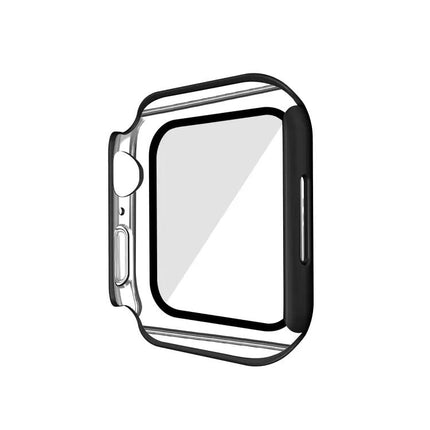 Apple Watch Case PC Tempered Glass Full Cover 41mm 45mm