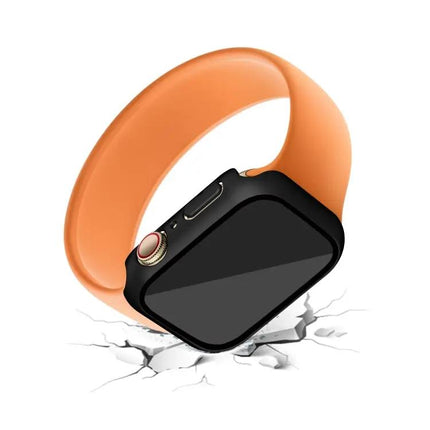Apple Watch Case PC Tempered Glass Full Cover 41mm 45mm
