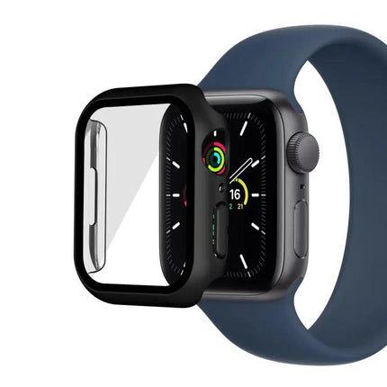 Apple Watch Case PC Tempered Glass Full Cover 41mm 45mm