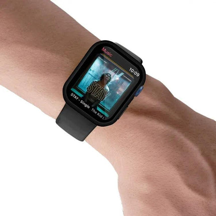 Apple Watch Case PC Tempered Glass Full Cover 41mm 45mm