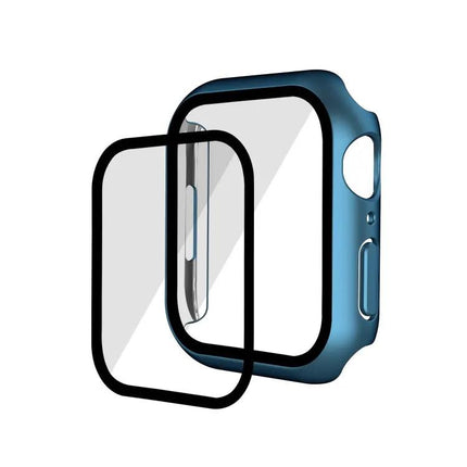 Apple Watch Case PC Tempered Glass Full Cover 41mm 45mm