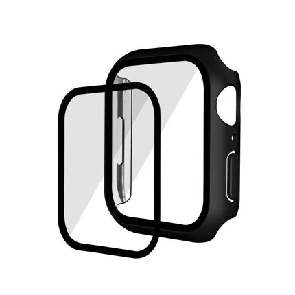 Apple Watch Case PC Tempered Glass Full Cover 41mm 45mm
