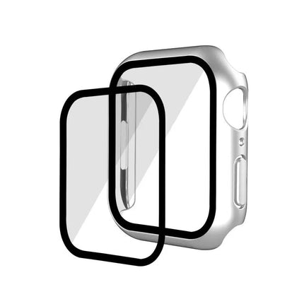 Apple Watch Case PC Tempered Glass Full Cover 41mm 45mm