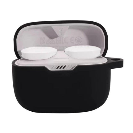 JBL T130 Earphone Protective Case for Daily Carrying – black hardshell 360-degree protection for commuting and workouts