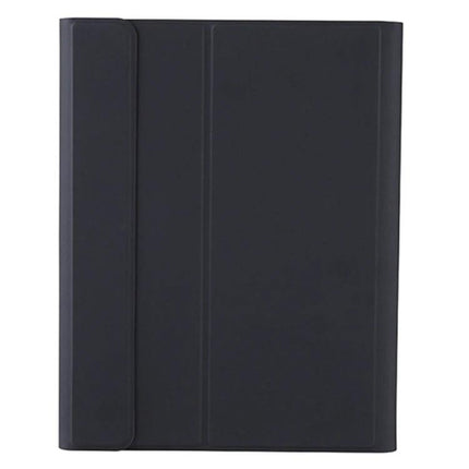 Bluetooth Keyboard Leather Case for iPad Air 10.9 and 11 Inch Models - slim black folio with magnetic cover and built-in Bluetooth keyboard for travel and work