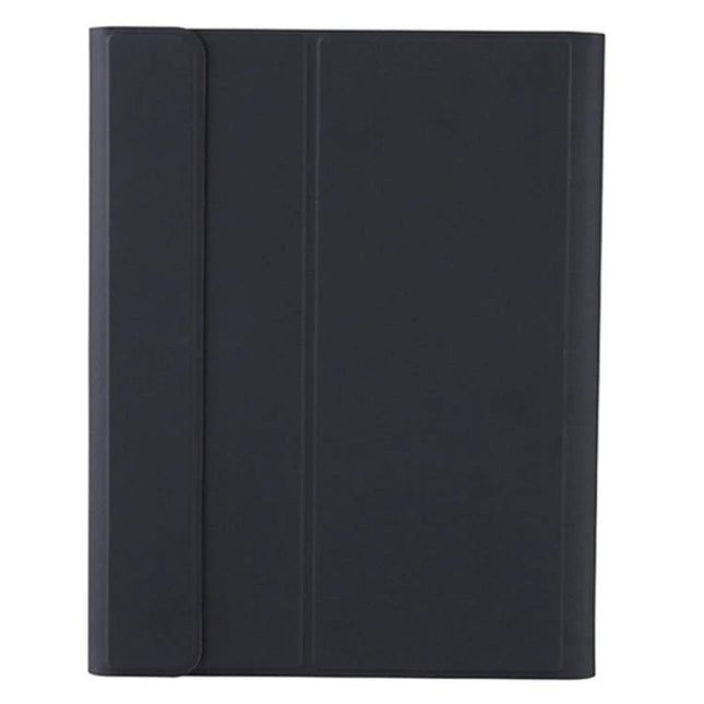 Bluetooth Keyboard Leather Case for iPad Air 10.9 and 11 Inch Models - slim black folio with magnetic cover and built-in Bluetooth keyboard for travel and work