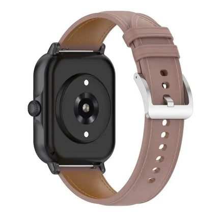 20mm Genuine Leather Replacement Watch Band Compatible