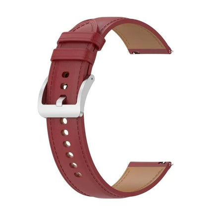 20mm Genuine Leather Replacement Watch Band Compatible