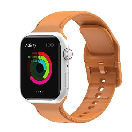 Silicone Stitched Band For Apple Watch 38/40/42/44/45mm