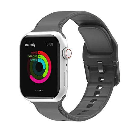 Silicone Stitched Band For Apple Watch 38/40/42/44/45mm