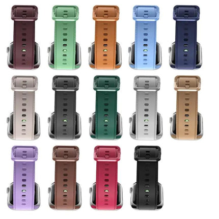 Silicone Stitched Band For Apple Watch 38/40/42/44/45mm
