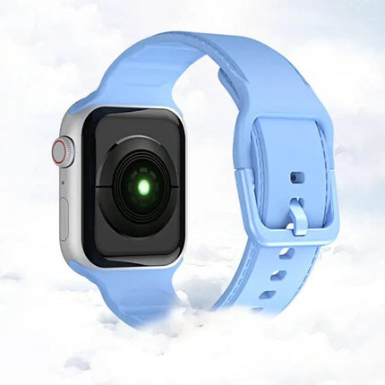 Silicone Stitched Band For Apple Watch 38/40/42/44/45mm