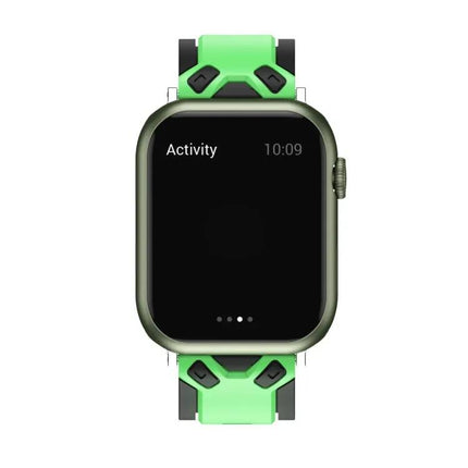 Two-Tone Silicone Watch Band for Apple Watch 38-45mm