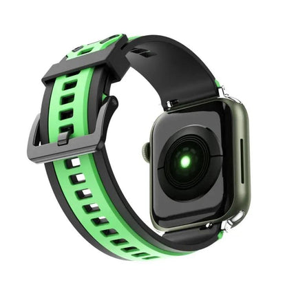 Two-Tone Silicone Watch Band for Apple Watch 38-45mm
