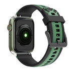 7 45mm / 6&SE&5&4 44mm / 3&2&1 42mm / Black Dark Green