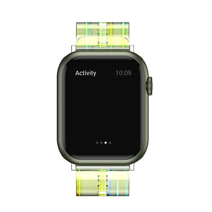 Aurora Transparent Silicone Apple Watch Band 38-45mm