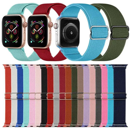 Polyester Nylon Watch Band For Apple Watch 38/40/41mm