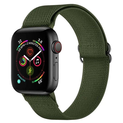 Polyester Nylon Apple Watch Sport Band Compatible 41/45mm
