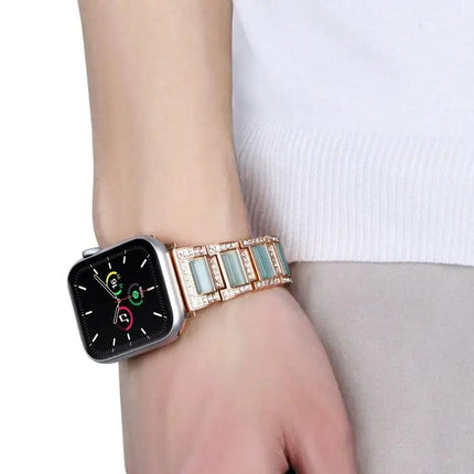 22mm Metal Opal Watch Band For Apple Watch All Sizes
