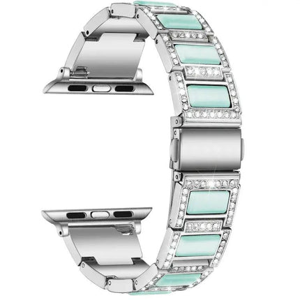22mm Metal Opal Watch Band For Apple Watch All Sizes