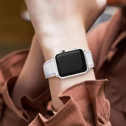 Leather Apple Watch Band Compatible 38/40/41/42/44/45mm