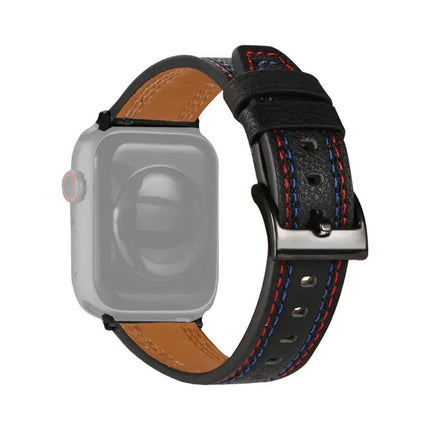Leather Apple Watch Band Compatible 38/40/41/42/44/45mm