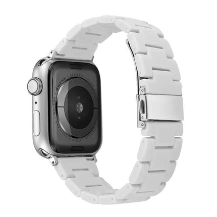 Three-Bead Candy Color Silicone Watch Band For Apple Watch