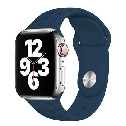 Dog Paw Silicone Apple Watch Band Strap 38-45mm Compatible