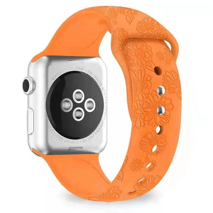 Sunflower Silicone Apple Watch Band 38/40/41/42/44/45mm