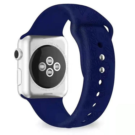 Sunflower Silicone Apple Watch Band 38/40/41/42/44/45mm