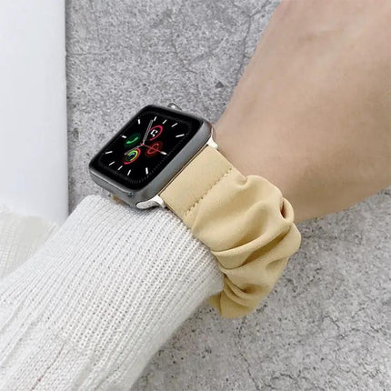 Elastic Single Loop Cloth Watch Band For Apple Watch 38-45mm