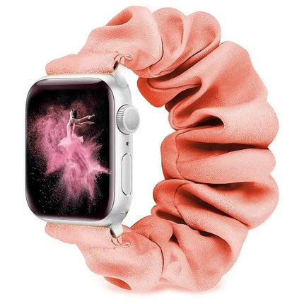 Elastic Single Loop Cloth Watch Band For Apple Watch 38-45mm