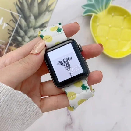 Elastic Cloth Single Loop Watch Band for Apple Watch 38-45mm