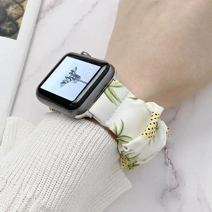 Elastic Cloth Single Loop Watch Band for Apple Watch 38-45mm