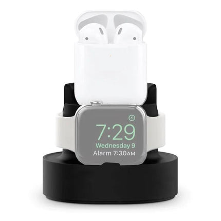 3-in-1 Silicone Charging Stand for iPhone iWatch AirPods