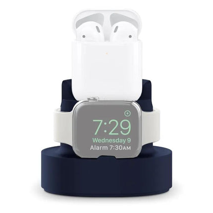 3-in-1 Silicone Charging Stand for iPhone iWatch AirPods