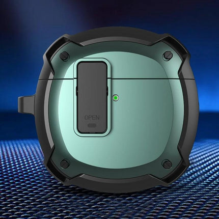 Huawei Earphone Case for Daily Commutes and Activities in teal with rugged 360-degree protection, compact low-profile design for everyday use
