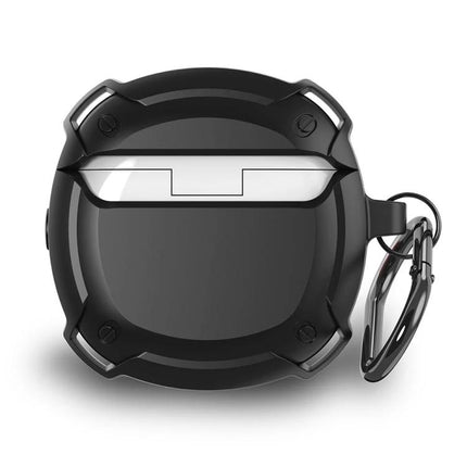 Huawei Earphone Case for Daily Commutes and Activities black protective 360-degree cover with carabiner for wireless earbuds