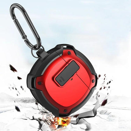 Huawei Earphone Case for Daily Commutes and Activities rugged red protective case with carabiner for 360-degree everyday protection