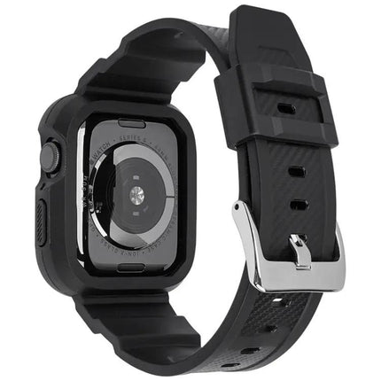 Carbon Fiber Sport Watch Band For Apple Watch 38-45mm