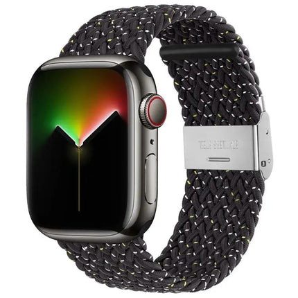 Braided Nylon Replacement Watch Band For Apple Watch 38-45mm