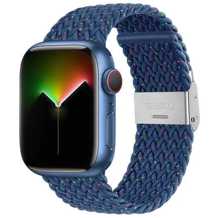 Braided Nylon Replacement Watch Band For Apple Watch 38-45mm