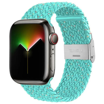 Braided Nylon Replacement Watch Band For Apple Watch 38-45mm
