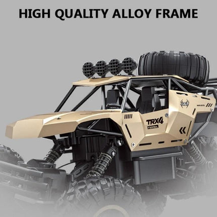 RC Car for Kids' Outdoor Play on Beaches and Grasslands - Sandproof alloy frame off-road toy