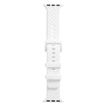 Braided Silicone Watch Band For Apple Watch Fits 38-45mm