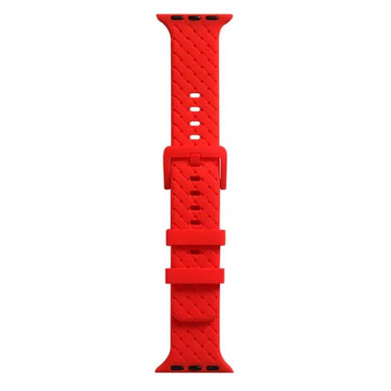 Braided Silicone Watch Band For Apple Watch Fits 38-45mm